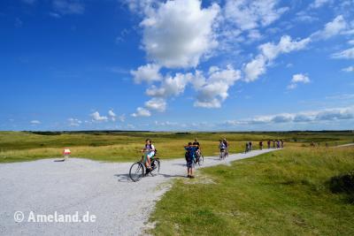 Fietsen op Ameland
