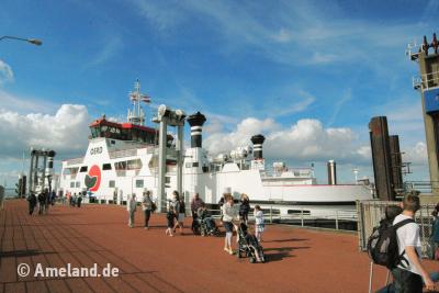 Veerboot, Ameland