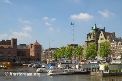 Rondvaarten, Damrak, Amsterdam