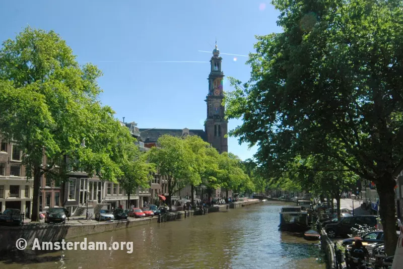 Amsterdam 1006 08 Westertoren, Zelfportret van Rembrandt van Rijn in het Rijksmuseum Amsterdam