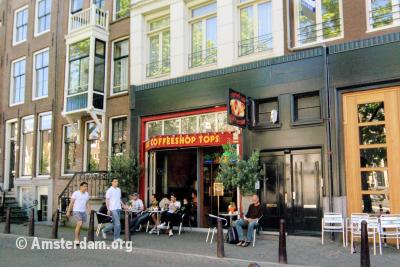Coffeeshop in Amsterdam