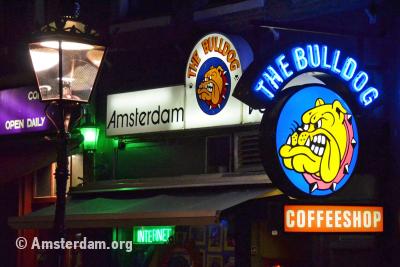 Coffeeshop Bulldog, Amsterdam