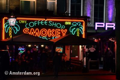 Coffeeshop Smokey, Rembrandplein, Amsterdam