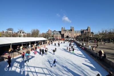 Schaatsbaan, Museumplein, Amsterdam