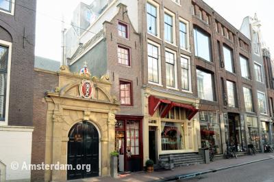 Oude Hoogstraat 22, Smalste huis, Amsterdam