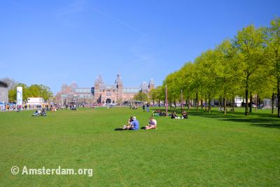 Museumplein grasveld