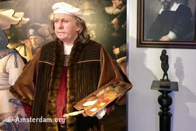 Rembrandt at Madame Tussauds, Amsterdam