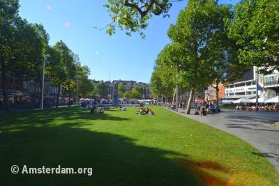 Grasveld, Rembrandtplein, Amsterdam