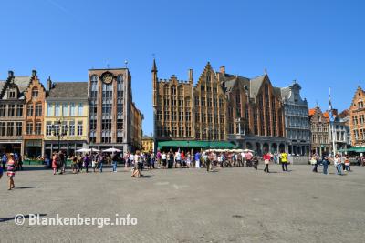 Markt richting Sint-Amandsstraat