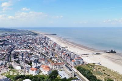 Blankenberge Luchtfoto landzijde Oost