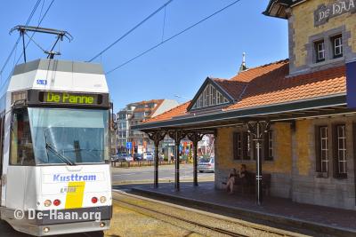 Tramhalte, De Haan