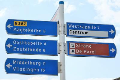Wegwijzer Domburg