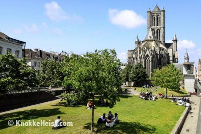 Gent, Emile Braunplein, Sint Niklaaskerk