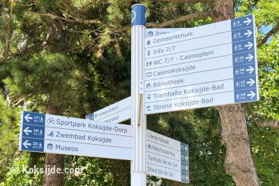 Wegwijzer Koksijde