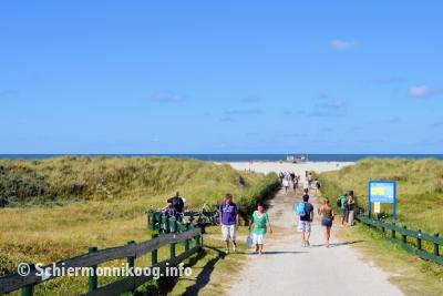 Strandopgang, Schiermonnikoog