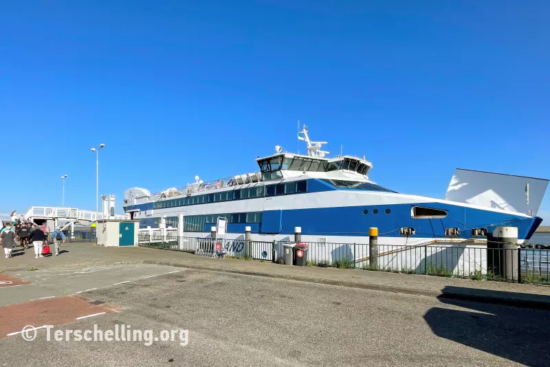 Harlingen Veerboot, Terschelling