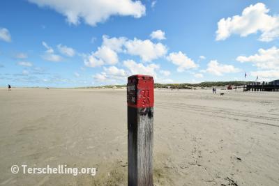 Strandpaal, Terschelling