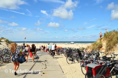 Strand bij West aan Zee, Terschelling