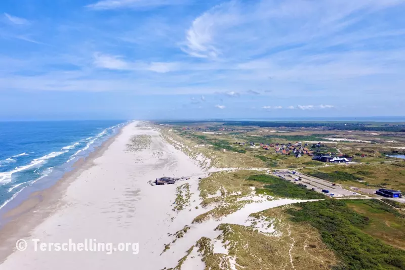 West Aan Zee Strand, Terschelling