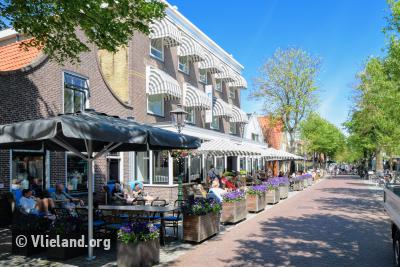Dorpsstraat op Vlieland