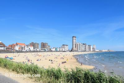 Boulevard-Evertsen / Nollehoofd, strand Vlissingen