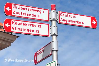 Wegwijzer Westkapelle
