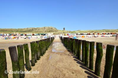 Strand Paalhoofden, Zoutelande