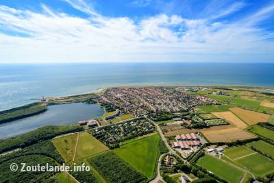 Westkapelle luchtfoto