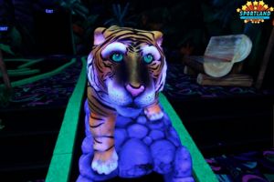 Black Light Mini Golf