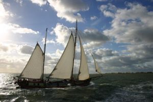 Zeilen op de Waddenzee - 1