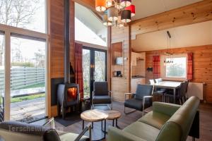 Finse bungalow Houtkachel