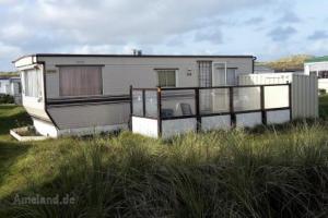 AMELAND-Nes-Duinoord: Stacaravan (chalet) + fietsen direct aan zee - 1